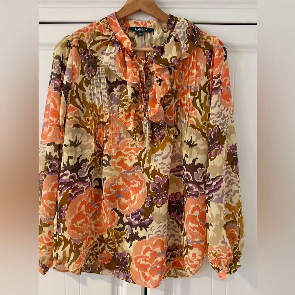 Lauren Ralph Lauren Floral Blouse